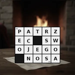 Hasło krzyżówkowe wtrącać się - patrzeć swojego nosa – rozwiązanie, synonimy, podpowiedzi i definicje krzyżówkowe